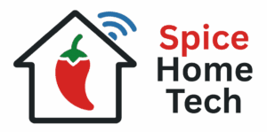 Transparent Secondary logo for Spice Home Tech